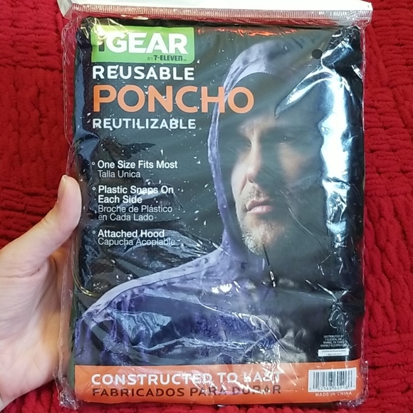 Reusable Poncho - Picture 1 of 3
